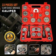 Universal Car Disc Brake Caliper Piston Rewind Wind Back Tool Kit 22 Pieces picture