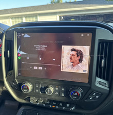 Android 13 Carplay For 2014-2018 Chevy Silverado GMC Sierra Car Stereo Radio GPS picture
