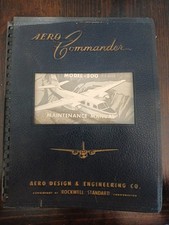 Aero Commander Model-500 Original Maintenance Manual picture
