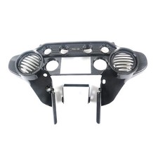 Carbon Effect Double DIN Inner Batwing Fairing Cover for Harley Touring 1998- 13 picture
