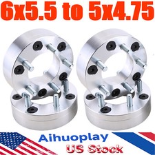 4Pcs 50mm Wheel Adapter 6x5.5 to 5x4.75 (Hub to Wheel) 6x139.7 to 5x120 14x1.5 picture