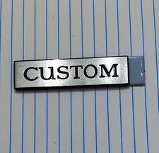 1970-72 Buick Skylark CUSTOM Emblem NOS      1990-96 Buick Century CUSTOM Emblem picture
