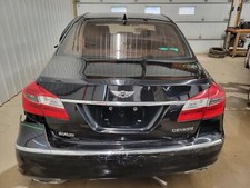 09-14 HYUNDAI GENESIS SEDAN REAR TRUNK DECKLID LIFT GATE CASPIAN BLACK YB6 picture