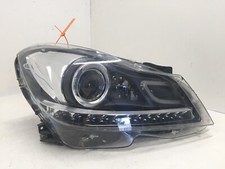 Headlight Damaged Right Passenger Side RH Mercedes Benz C-Class 12-15 CAPA picture