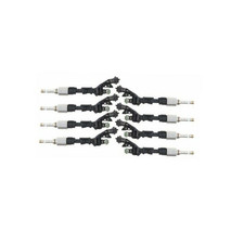 8PCS GDI FUEL INJECTORS 0261500105 FOR LAND ROVER LR4 JAGUAR XF V8 V6 5.0L picture