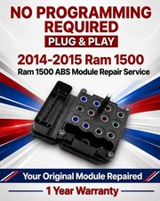 Repair Service 68193650AD 14-15 RAM 1500 ABS EBCM Anti-Lock Brake Control Module picture