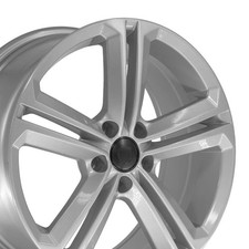 Single(1) OE Wheels VW18 18x8 Gloss Silver Wheel 5x112 45ET picture