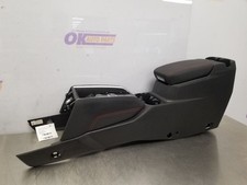 24 CHEVY COLORADO Z71 FLOOR CONSOLE BLACK COMPLETE FRONT CENTER RED STITCHING picture