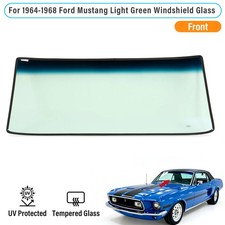 Front  Windshield Glass For 1964-1968 Ford Mustang Base Fastback Light Green picture