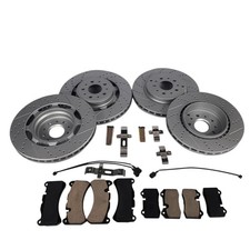 Fits Maserati Granturismo Gt Front Rear Brake Pads And Rotors Low Dust picture