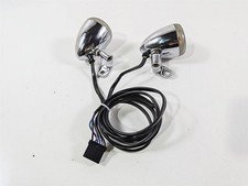 2005 Harley Softail FLSTFSE CVO Fat Boy Chrome Front Turn Signal Set 68614-03 picture