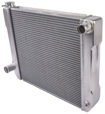 JEGS Ford/Chrysler-Style Aluminum Radiator 2 Row, 1