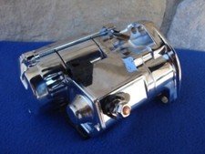 ANGLED POST STARTER 1.4 KW CHROME PARTS FOR HARLEY TOURING FLT FLHT FLTR picture