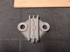 LEWIS 1932-1948 Ford Fuel Pump Block Off Plate Vintage Sprint Car Hot Rod Gasser picture