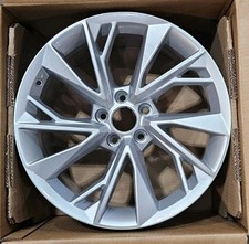 Refurbished Painted Light Silver Metallic Aluminum Wheel 18 x 8.5 Audi 12002 OEM picture
