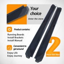 Hot 2PCS Black Running Board Fits for Hyundai Santa Cruz 2023-2025 Side Steps picture