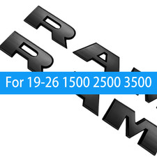 2PCS Black Front Door Side Letter Emblem For 2019-2026 15 25 35 Badge 00 picture
