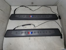 2016-2024 CAMARO SS LIGHTED DOOR SILL TRIM SCUFF PLATES PAIR 16-24 picture