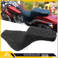Step-up Seat Driver & Passenger Fit For Harley Softail FXST Street-Bob 2018-2025 picture