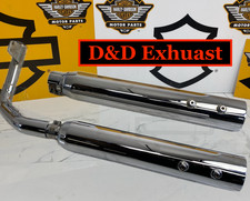 17-26 D&D Billet Cat Ghost Pipe HD Touring 4