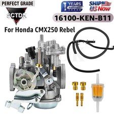 16100-KEN-B11 Carburetor Assembly For Honda Rebel 250 CMX250C Models 2007-2012 picture