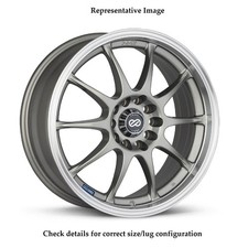 ENKEI 409-770-10SP Silver J10 17x7 Wheel 4x100mm / 4x114.3mm Bolt Pattern picture