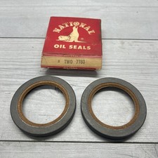 2 National Oil Seal 7780 New Old Stock.  picture
