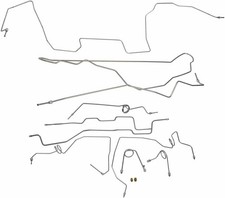 Fine Lines - Chevy Fits Complete Brake Line Kit; Fine Lines-CBK0397SS picture