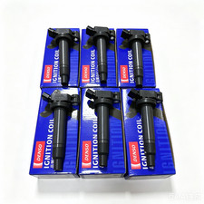 6PCS DENSO Ignition Coil 90919-02234 673-1301 For 99-10 Toyota Lexus 3.0L 3.3L picture