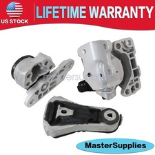 3x For 2016-19 Ford Explorer 3.5L Engine Mounts & Hydraulic Transmission Mount picture