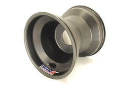 VAN-K WHEELS Wheel 6x6 x 2.5in BS Mini Wedge Black- 325.6600.25 picture