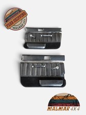 Jeep Wrangler YJ Door Panels LIKE NEW 87-90 Laredo Trim Black Rare Find picture