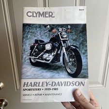1959-85 Harley Davidson Sportster Clymer Service Repair Manual  - M419 Paperback picture