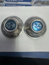 1978 - 1987 Vintage Subaru Wheel Cover Center Caps 1970s 1980s picture