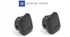 New Pair Center Console Power Outlet Cap Black OEMChevrolet GMC Cadillac picture