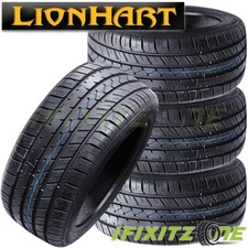 4 Lionhart LH-FIVE 255/40R20 101W Tires 40K Mileage, 320AA UTQG, Performance A/S picture