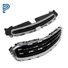 Front Upper+Lower Grille Chrome For Chevy Cruze 2015 Limited picture