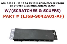 2020 21 22 23 24 25 2026 Ford Escape driver knee airbag BLACK LJ6B-S042A01-AF picture