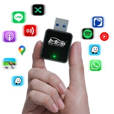 Mini Wireless CarPlay Adapter for Apple, Low Latency,Converts Wired to Wireless picture