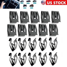 50Pcs Car Dashboard Retainer Metal Front Console Dash Panel Trim Clip Universal picture