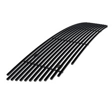 Fits 1999-2003 Ford F-150/Lightning Upper Stainless Black Billet Grille Insert picture