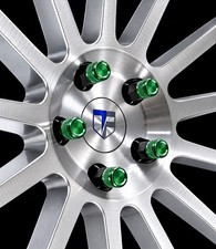 20 TRUE SPIKE 1/2-20 TUNER STYLE CLOSED END FORGED STEEL LUG NUTS 2.25