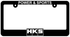 HKS Power & Sports Authentic License Plate Frame Including Mounting Hardware picture