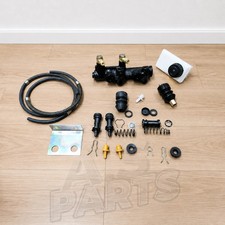 For Willys Jeep CJ Brake Upgrade Master Cylinder Assy 2 Piston +Complete Kit picture