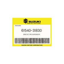 Suzuki Genuine Arm Set, Rr Suspension - 61540-31830 picture