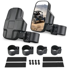 Nilight UTV Side Mirrors Offroad Rear View Mirrors Universal Fits 1.6