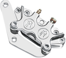 Performance Machine Classic Single Disc Front Brake Caliper Kit - Chrome picture