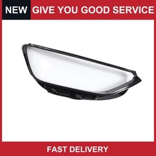 1Pc Car Front Right Headlight Lens Cover for Audi A4 2020-2023 Pc Clear Black picture