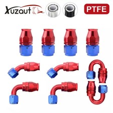 10PCS 4AN 6AN 8AN 10AN 12AN PTFE Fuel Hose End Fitting Adapter Kit E85  picture