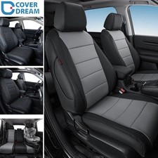 coverdream Fit For 2013-2026 Honda Accord Car Seat Covers Full Set Faux Leather picture